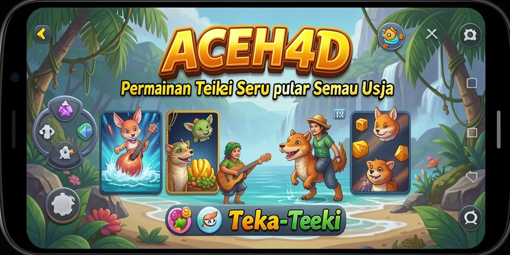 Tampilan antarmuka ACEH4D yang menarik dan interaktif.