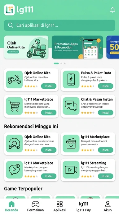 lg111 - Pusat Unduhan Aplikasi Populer & Kanal Uji